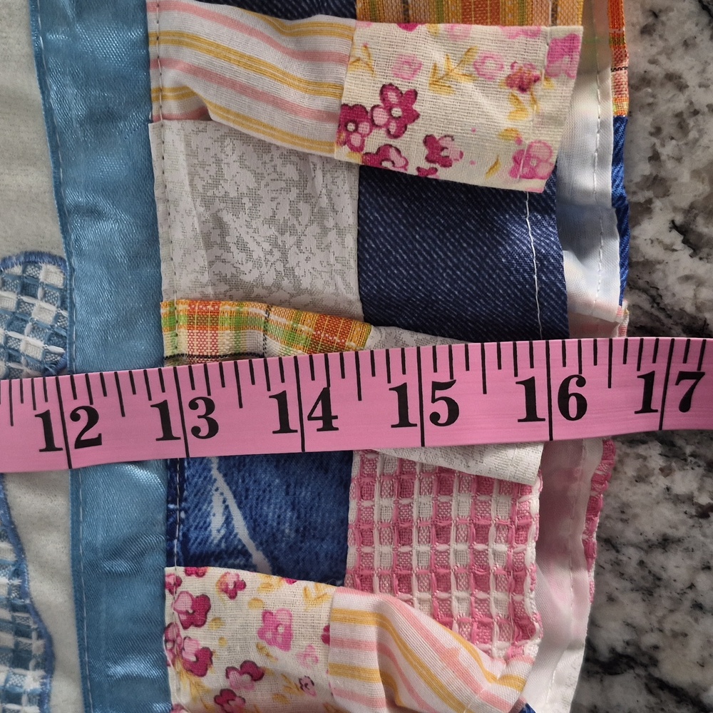 Sewing Machine Cover Patchwork Cat Design - Picture 8 of 9